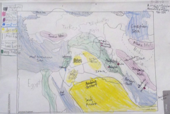 Notebooking Map Example