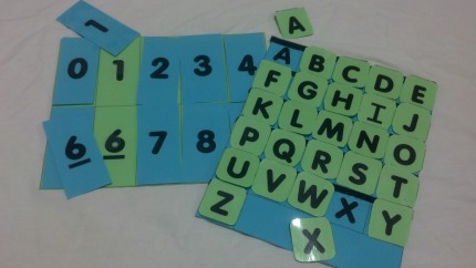 Letter and Number Match